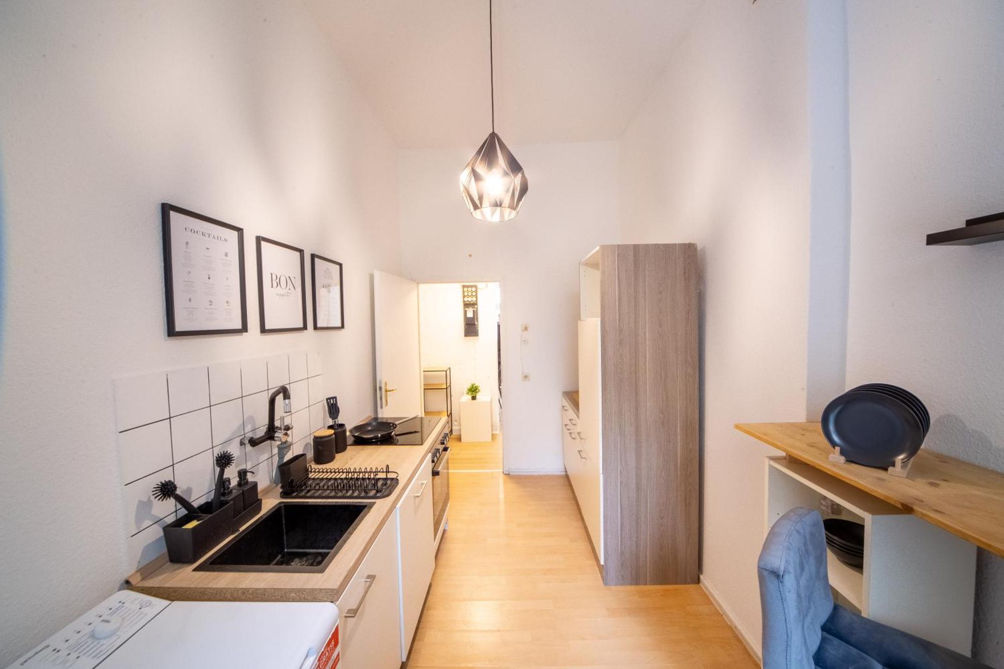 Ferienwohnung Massagesessel, King-Sized Bed, Billardtisch, 2 Couches Berlin Exterior foto